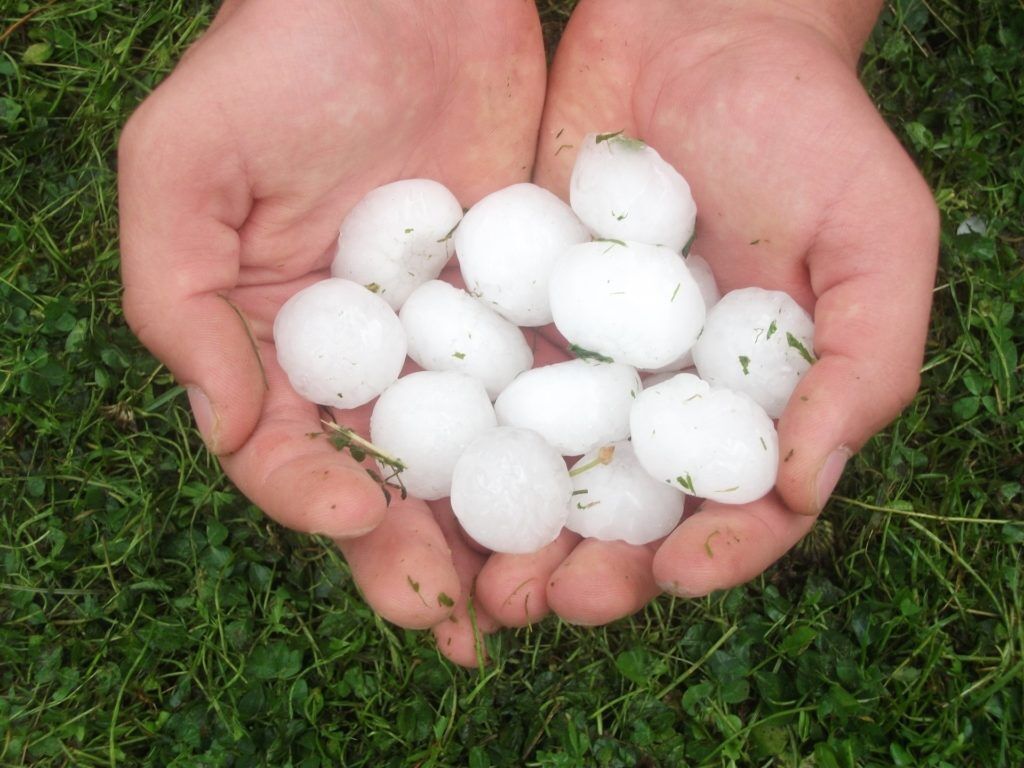 Hail damage may require a roof replacement